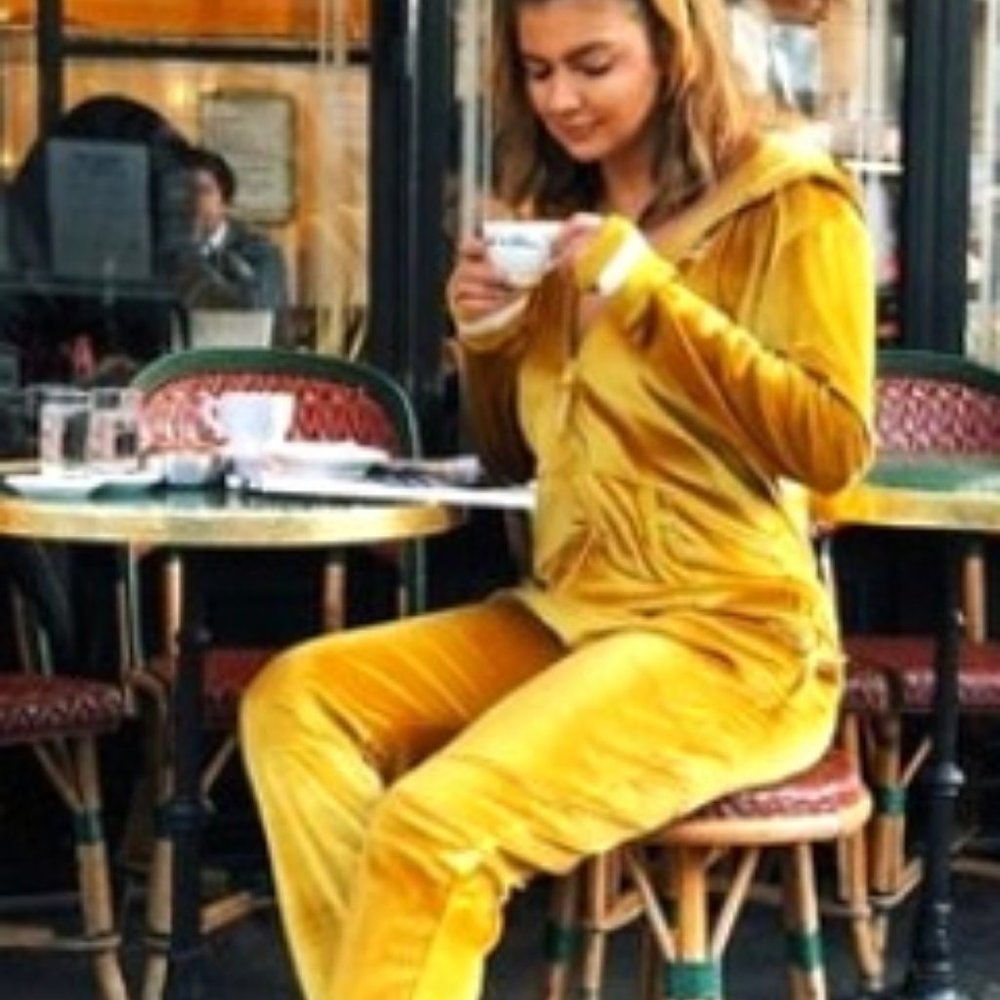 Onepiece Gold Velour Jumpsuit